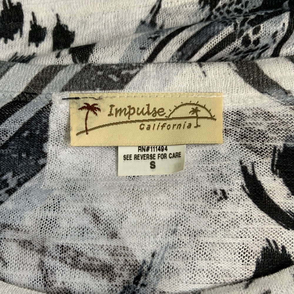 Impulse California, Size S, Made in the USA, fancy pocket tunic - Picture 2 of 6